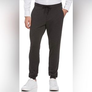 Perry Ellis Men's Motion Slim Fit Heather Ponte Knit Jogger